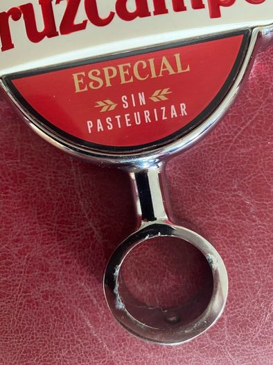 Rare Cruzcampo Beer Bar Sign