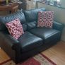 Free leather couch for collection Image 2