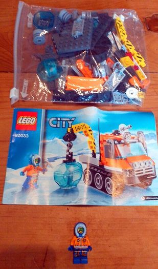 Lego City 60033: Arctic Ice Crawler (2014) 100% Complete (NO BOX)