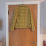 Primark Yellow  Tweed Style Box Jacket.    S.14.   B.N.W.T Image 2