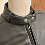 Ladies leather armoured Bogotto motorcycle jacket Size 8 Image 4
