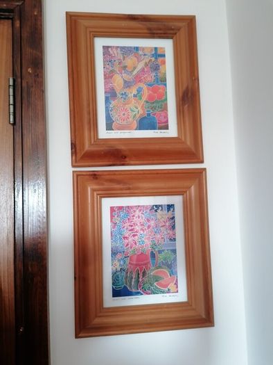 Printed Art in Wooden Frames
