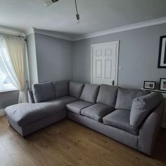 l shape couch