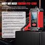 FOXSUR FTC-1206 Battery Charger & Tester 12V | Pulse Repair, LCD, 6A Output Image 3