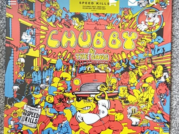 Chubby and the gang Speed kills vinyl lp