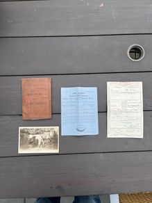 WW1 British Old contemptible 1914 original paybook and paperwork grouping