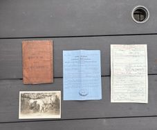 WW1 British Old contemptible 1914 original paybook and paperwork grouping