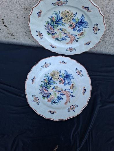 2 rhodes royal boch plates postage possible