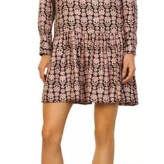 Sandro Chlothilde drop-waist silk dress