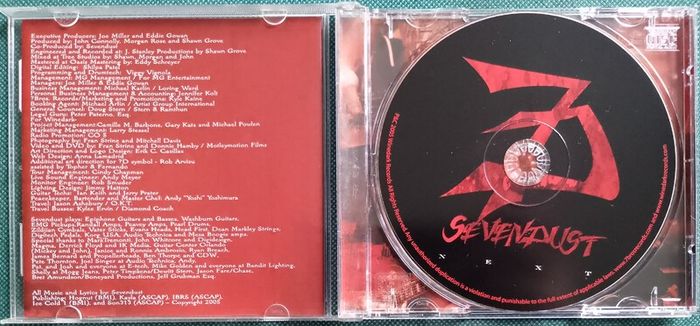 Sevendust - Next CD (2005) US Nu Metal Alternative Rock EX+