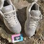 Premium Vintage Nike Grey Suede Cream Image 2