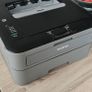 Brother HL-L2300D black-and-white laser printer in good used condition and working order. Automatic 2-sided (duplex) printing Image 3