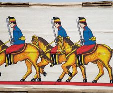 TINPLATE Horse Soldiers -1980's boxed reissue of 1930s moulds - by PAYA of SPAIN
