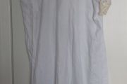 river island white linen trousers size 16