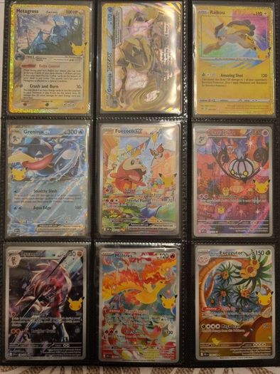 Pokemon 30th Anniversary Binder and Cards