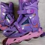 Bratz Girls Inline Roller Blades Adjustable Skates Purple Size 2 To 4 Image 3