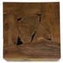 Coffee Table 50x50x35 cm Genuine Teak Brown Image 2