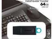 usb key Kingston 64GB Exodia USB 3.2 Gen 1 Flash Drive - DTX/64GB