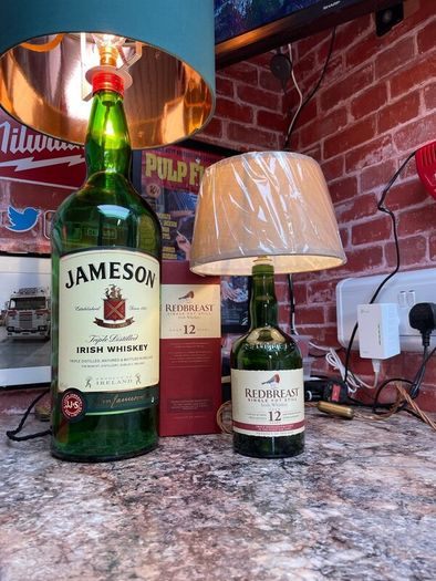 Handmade Bottle lamps