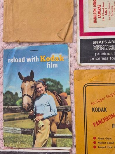Vintage Photographic negative Strips