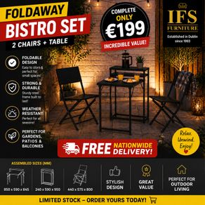 New Patio Set Only 199 Free Delivery