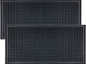 Bar Mat Spill Mat for Home Bar Decor for Home Durable Rubber 12