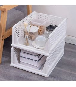 Organize Clapboard rack Wardrobe Storage Partition rack kitchen shelf Combinable Toy Storage rack FoldableClothing storage shelf