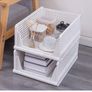 Organize Clapboard rack Wardrobe Storage Partition rack Image 7