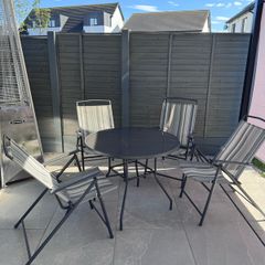 Garden Set   table and 4 chairs