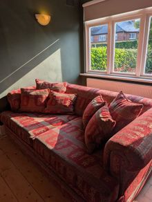 Bespoke Traditional 2-Seater Sofa. Recently Restuffed