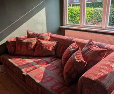 Bespoke Traditional 2-Seater Sofa. Recently Restuffed
