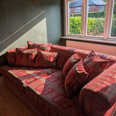 Bespoke Traditional 2-Seater Sofa. Recently Restuffed