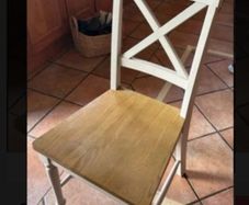 Oak chairs.50 euros for 4 chairs.