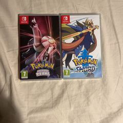 Pokemon sword and shining pearl for Nintendo switch