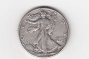 USA, Half Dollar, 1947, 90% silver coin (no. 474)