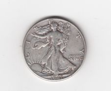 USA, Half Dollar, 1947, 90% silver coin (no. 474)