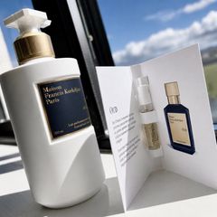 Maison Francis Kurkdjian Oud Satin Mood Body Lotion 350ml + 2 ml Extrait de Parfume  Perfume Sample
