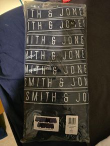 smith and jones navy medium 7 pack boxers