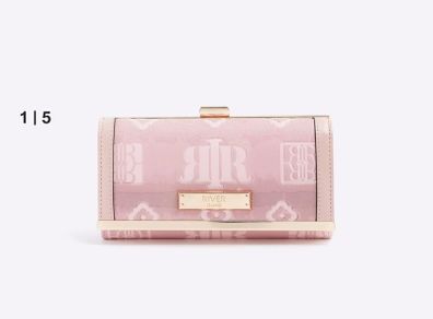 River island pink ombre purse