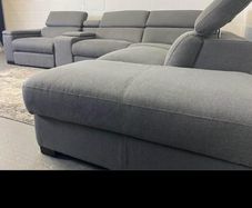 Large corner sofa with storage