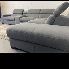 Large corner sofa with storage