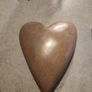 Large Smoothed Moonstone Heart. Image 2