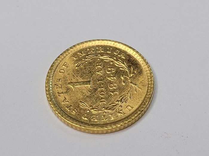 Usa 1 Dollar 1849 - Gold Coin