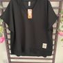 top Bnwt new collection freesize oversized black v neck top Image 5
