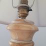 Antique carved marble table lamp Image 4