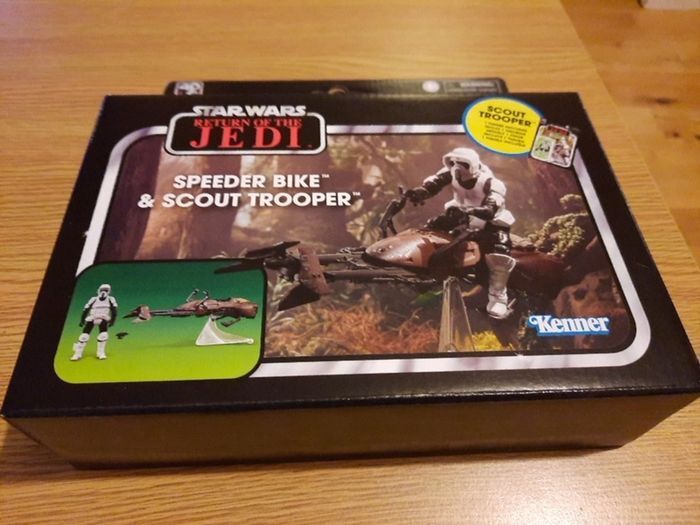 Star Wars Vintage Collection: Speeder Bike & Scout Trooper 3.75''