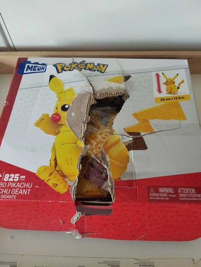 Mega Pokemon Giant Pikachu  Mostly Sealed