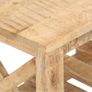 TV Cabinet 130x30x42 cm Rough Mango Wood Image 5