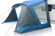 Caravan Sun Canopy Awning Aluminium Poles 2 Side Windows