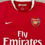 Genuine Vintage 2006 Nike Arsenal London Home Jersey Shirt Mens XL Image 3